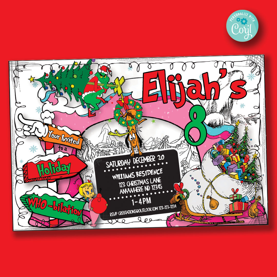 The Grinch - Who-bilation Party