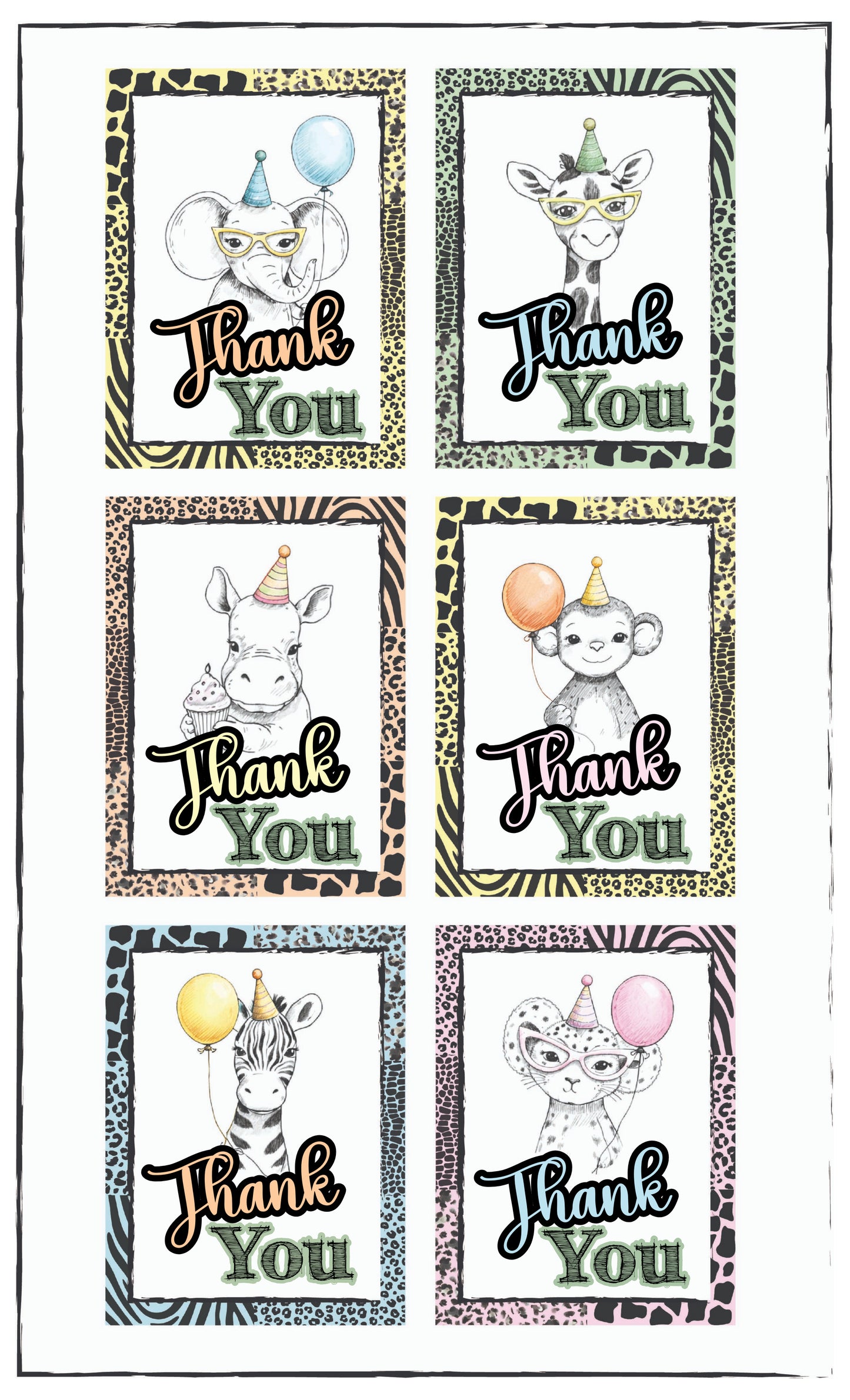 Wild One Birthday - Favor Bag Tags