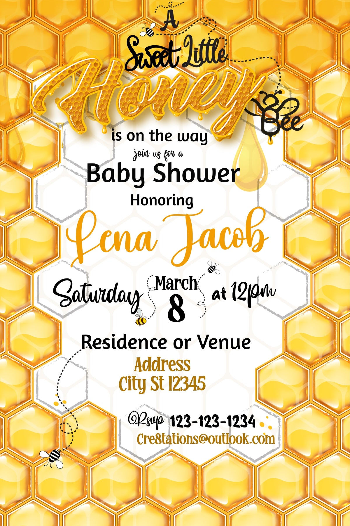 Honey Bee Baby Shower
