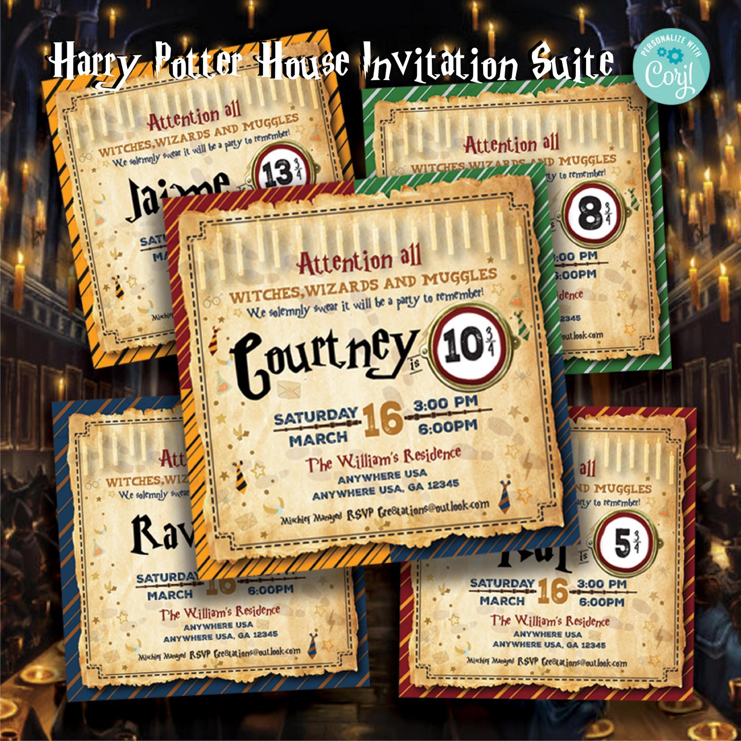 Harry Potter Birthday - Digital House Suite