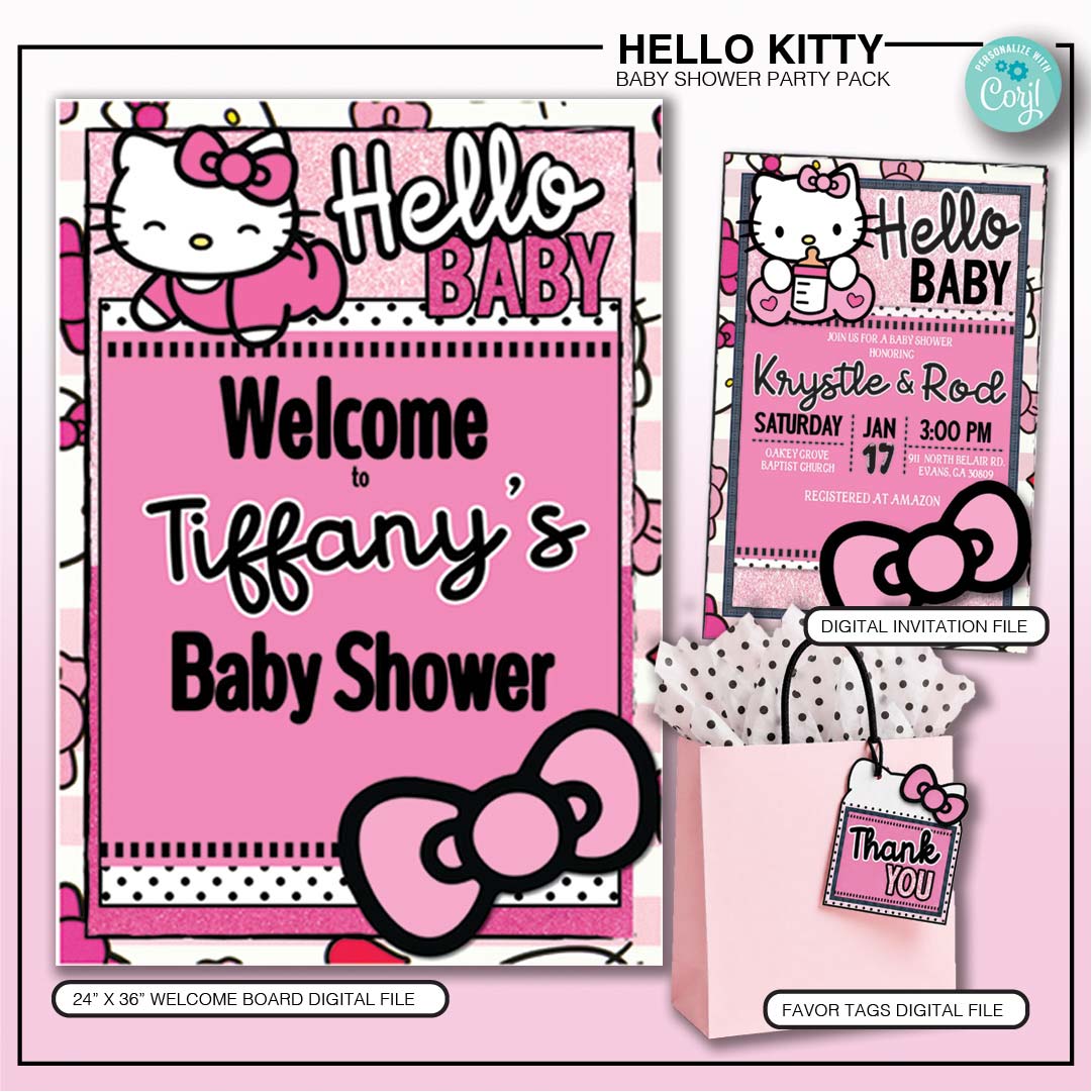 Hello Kitty Baby Shower Suite