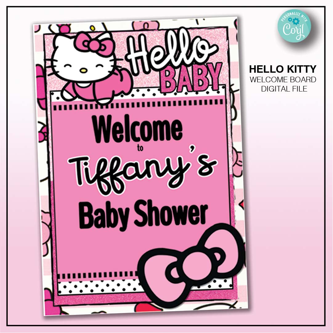 Hello Kitty Baby Shower Suite
