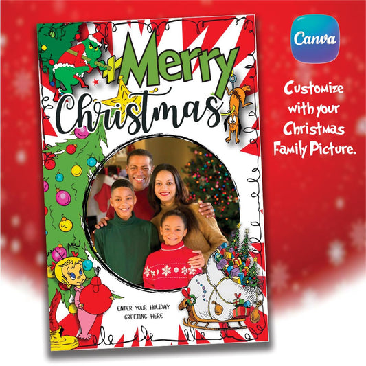 Grinch Holiday Card