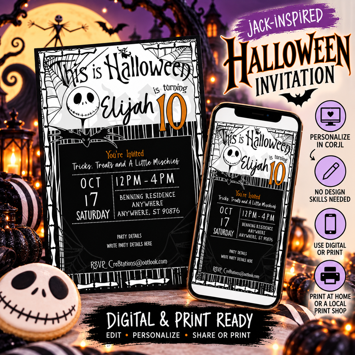 Nightmare before Christmas Halloween Party
