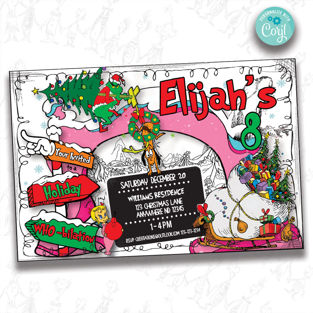 The Grinch - Who-bilation Party