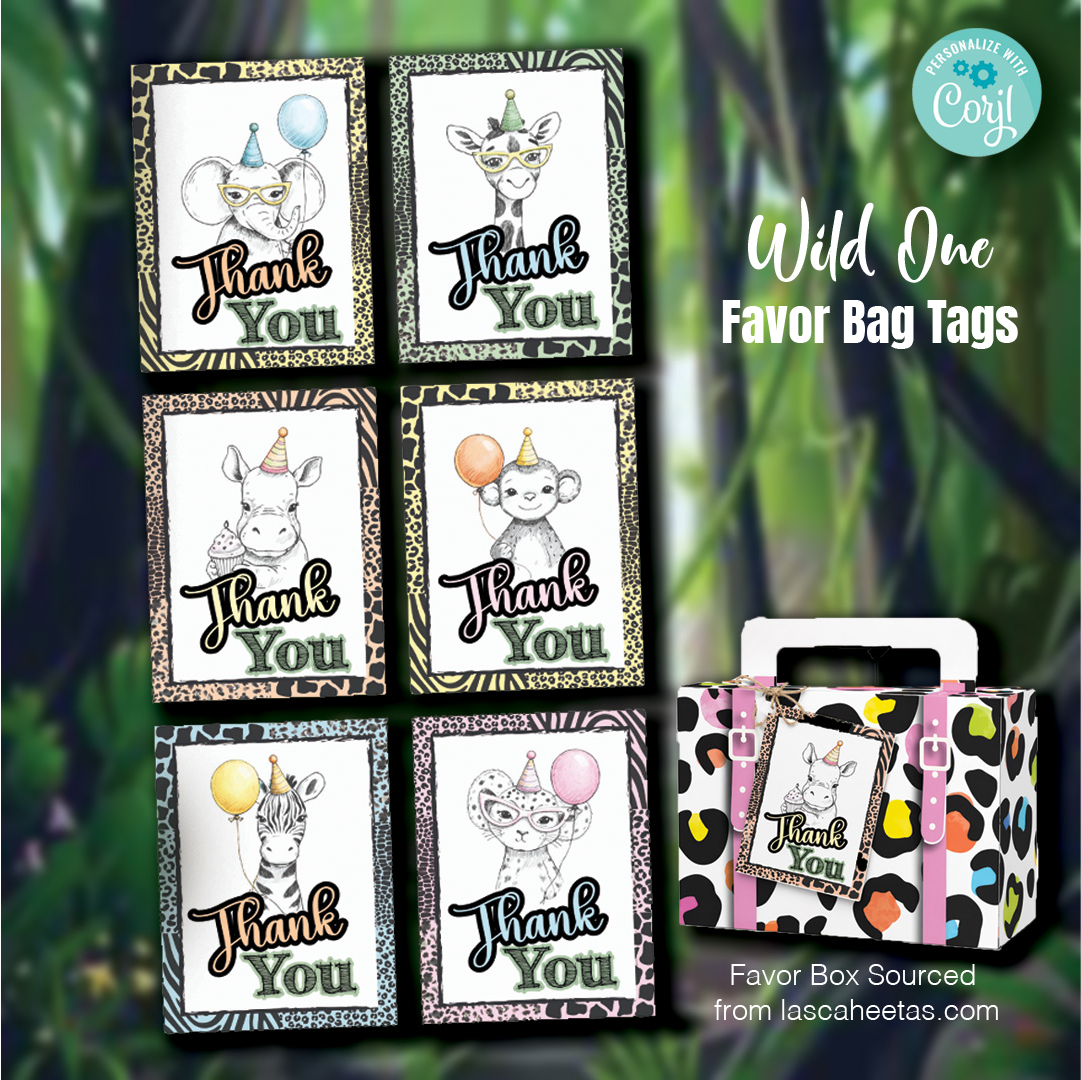 Wild One Birthday - Party Pack