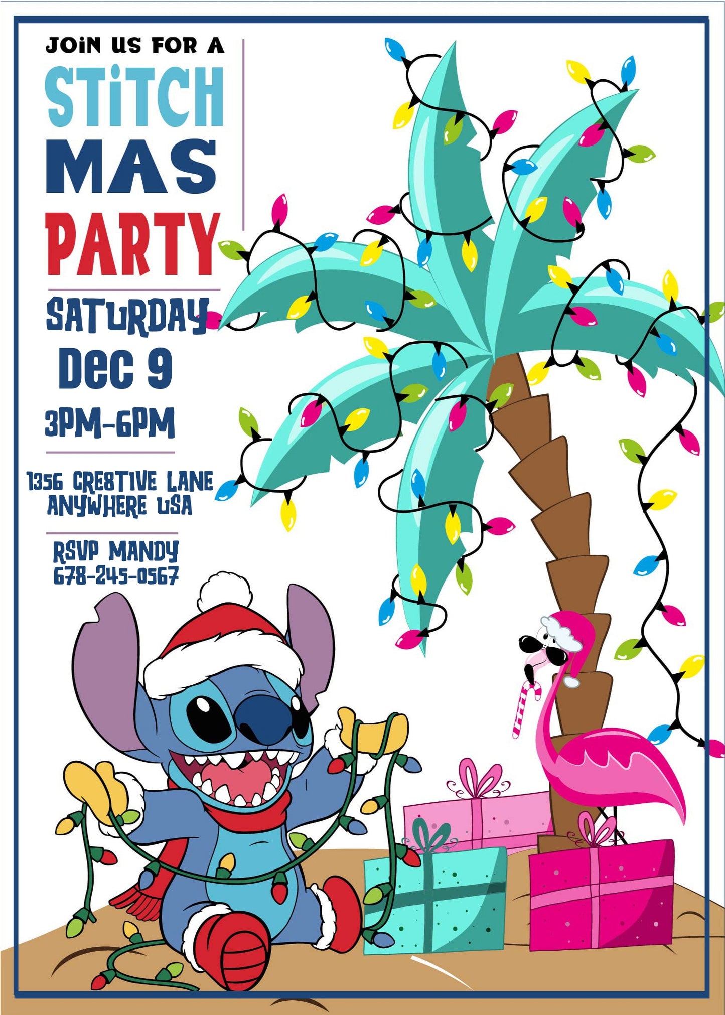 Stitch Christmas Party